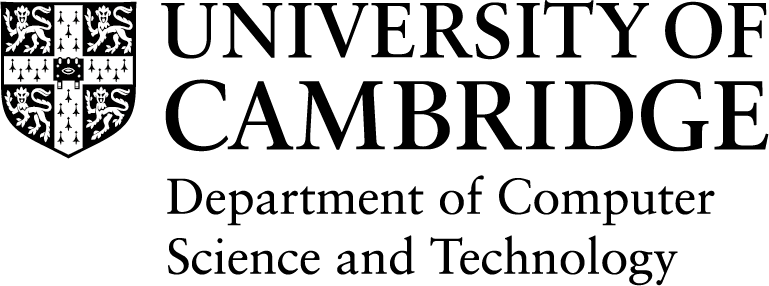 Logo of the University of Cambridge Department of Computer Science and Technology